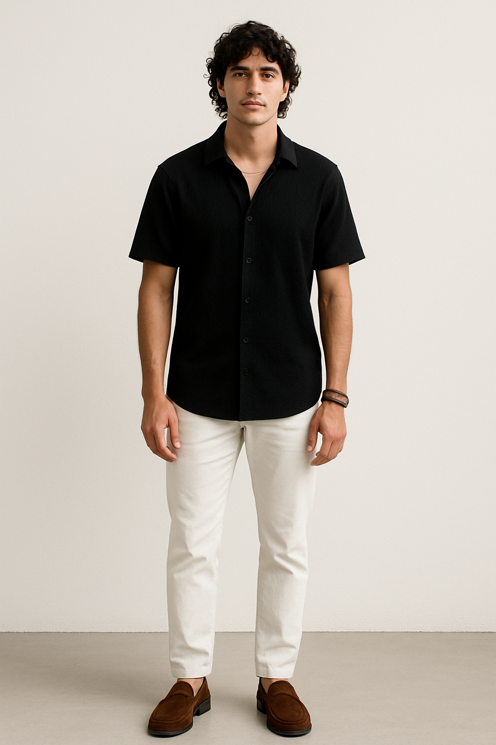 Elegant blouse for men - Morgan Mode