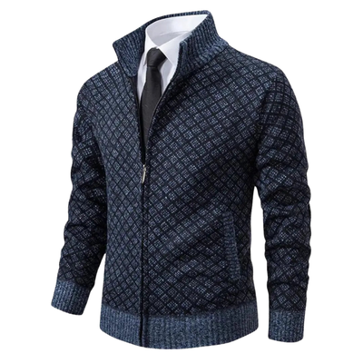 Men’s Full-Zip Knit Cardigan Jacket
