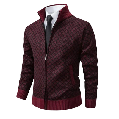 Men’s Full-Zip Knit Cardigan Jacket